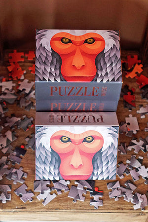 Puzzle Japanese Macaque